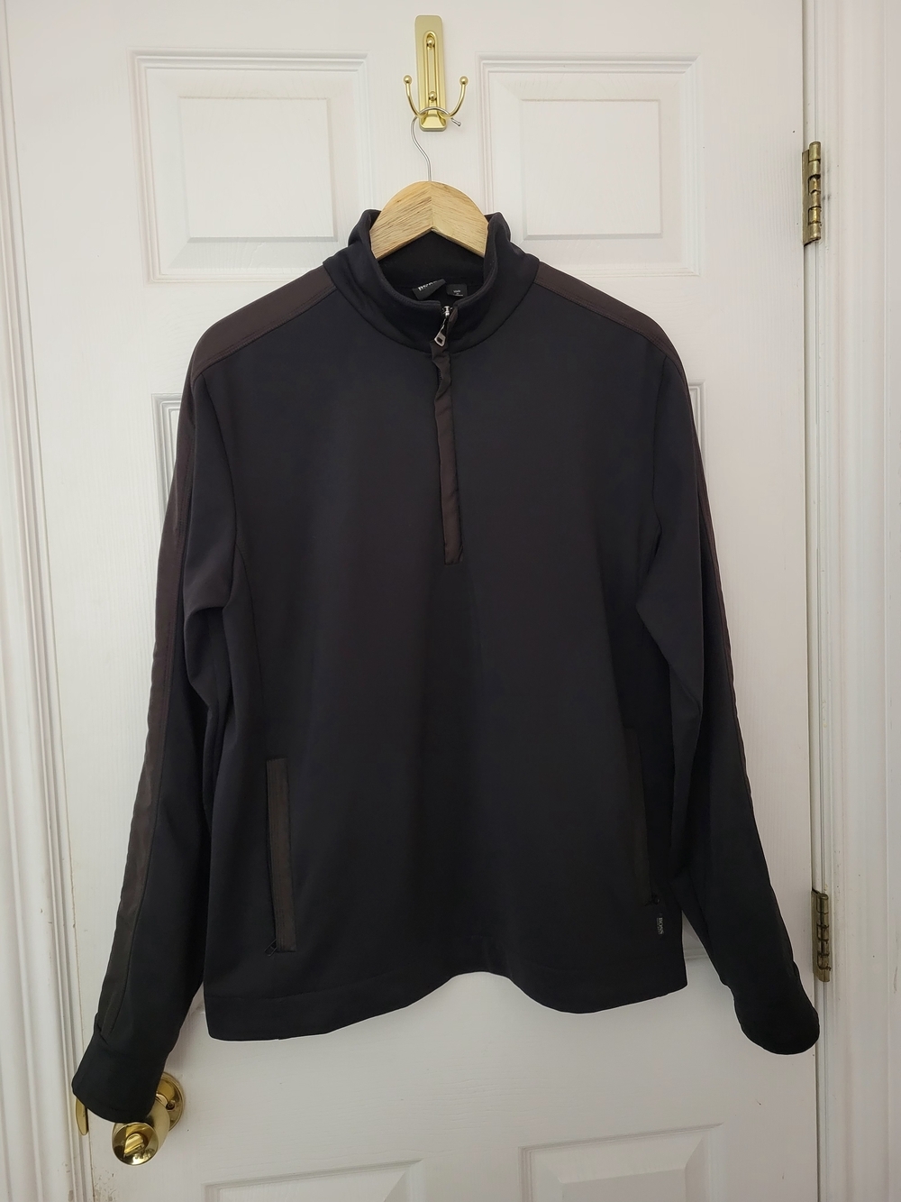 Hugo Boss Men's 1/4 Zip Pullover Jacket - Tufillo (Size XL / Fits like L - Picture 4 of 11